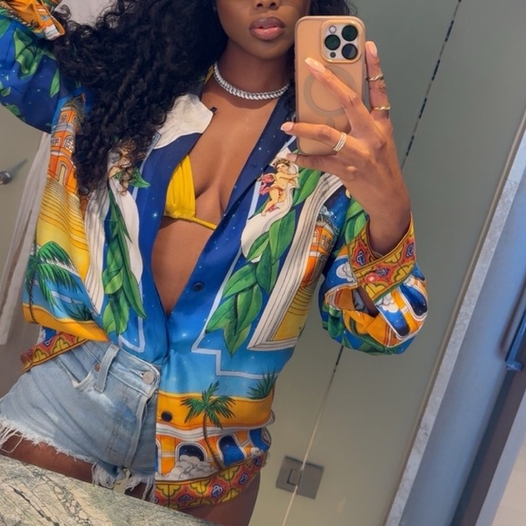 Casablanca Multicolor Graphic Shirt (SOLD) - Picture 7 of 7